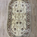 Килим 1*2 овал бежева класика Lotos 523/100о