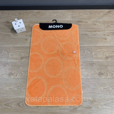 Комплект килимочків до ванної кімнати 60*100+60*50 MULTI 2 ORANGE