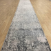 Килимова доріжка ширина 80см Levado 03916 L.Grey/D.Grey