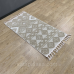 Безворсовий килим 0,60*1,10 на джутовій основі IZMIR 08334 Beige