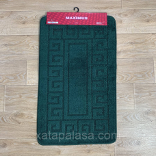 Комплект килимочків до ванної кімнати 60*100+60*50 Maximus ETHNIC 2536 Hunter Green