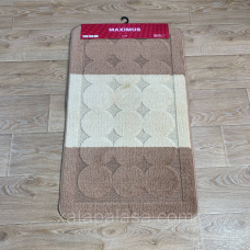 Комплект килимочків до ванної кімнати 60*100+60*50 Maximus 2546 L.Brown