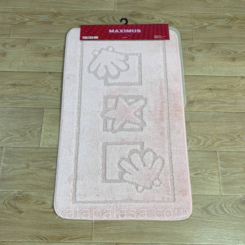Комплект килимочків до ванної кімнати 60*100+60*50 Maritime PINK