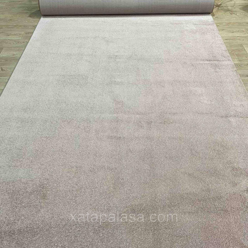Килимова доріжка ширина 1,20м бежевий однотон CAMINO Beige
