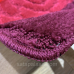 Комплект килимів до ванної кімнати 60х100 60х50 VONALDI Burgundy