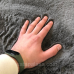 Килимок 1,20*1,80 ESTERA Grey (штучне хутро)