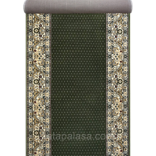 Килимова доріжка зелена ширина 1,50м Rada Lotos 588/308