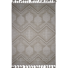 Килим 2х3 на джутовій основі CALIDO 08336А Beige