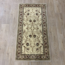 Килимок приліжковий 80х150 бежева класика Lotos 523/100