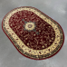 Килим 2,50*3,50 овал червоний класичний Lotos 523/210о
