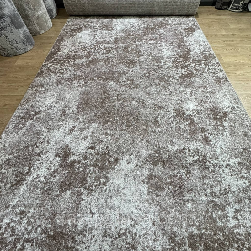 Килимова доріжка ширина 2м бежевий мармур MIRA 24058/120