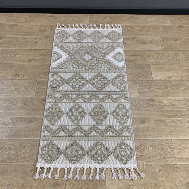 Приліжковий килимочок 0.60х1.10 IZMIR 08334A Beige