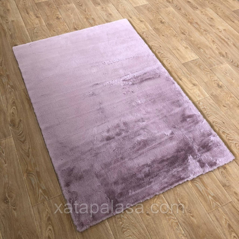Килимок ESTERA 1,20*1,80 Lila (штучне хутро рожевий)
