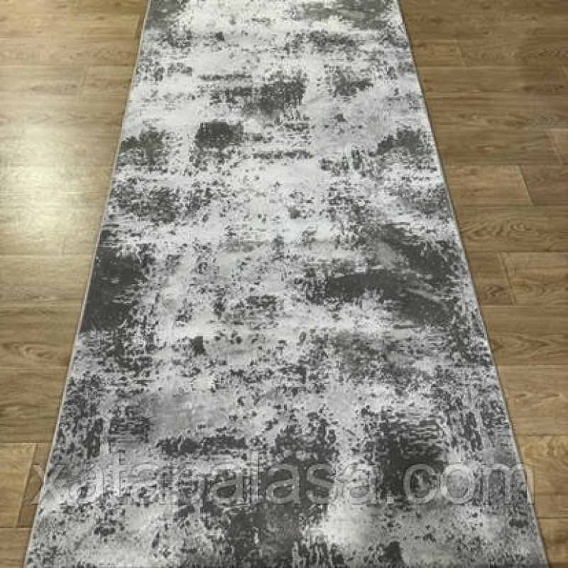 Килим 1.50х3 сучасний дизайн Presto grey
