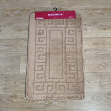 Комплект килимочків до ванної кімнати 60*100+60*50 Maximus Ethnic D.BEIGE