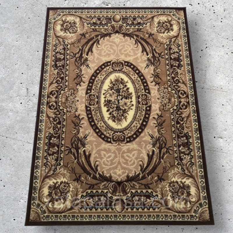Килим 2.50х3.50 бежевий з квітами Gold 042/12А Килим 2.50х3.50 бежевий з квітами Gold 042/12А