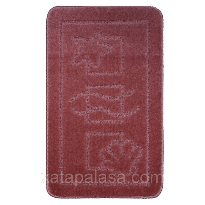 Комплект килимочків до ванної кімнати 60*100+60*50 Maximus Maritime Dusty Rose