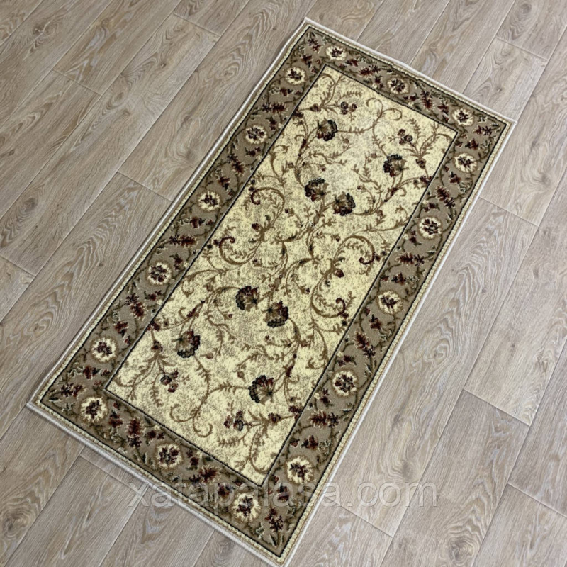 Килим 0,80*1,50 бежева класика Лотос 523/100 Килим 0,80*1,50 бежева класика Лотос 523/100