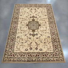 Килим 1.20х1.70 бежевий класичний Лотос 523/100