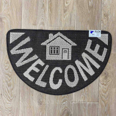 Брудозахисний килимок Welcome 50*80 на гумовій основі Flex 19164/91