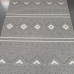 Приліжковий килим 0.80х1.50 Скандинавський стиль Stellart 0208B Grey