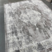 Круглий килим 2м сучасна сіра класика Levado 03710A L.Grey/White
