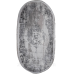 Круглий килим 2м сучасна сіра класика Levado 03710A L.Grey/White