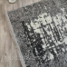Сірий килим з абстракцією 3х4 сучасний дизайн Levado 09041A Grey