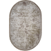 Приліжковий килим з абстракцією 0,60х1,10 Levado 09042A Beige