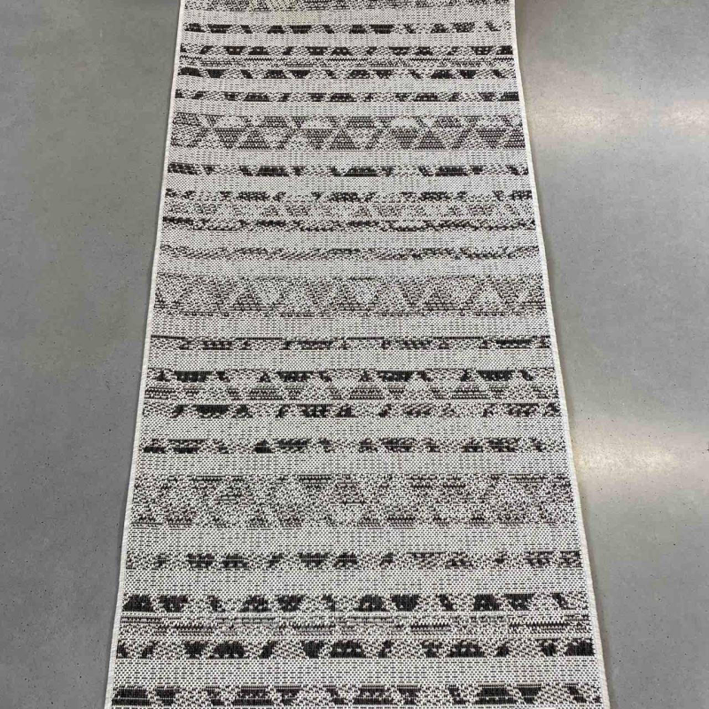 Доріжка без ворсу ширина 1,50м на гумовій основі не ковзає сіра Flex 19206/08 Доріжка без ворсу ширина 1,50м на гумовій основі не ковзає сіра Flex 19206/08