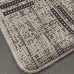 Килим без ворсу на гумовій основі 1,20*1,70 світло-сірий LANA 19247-08