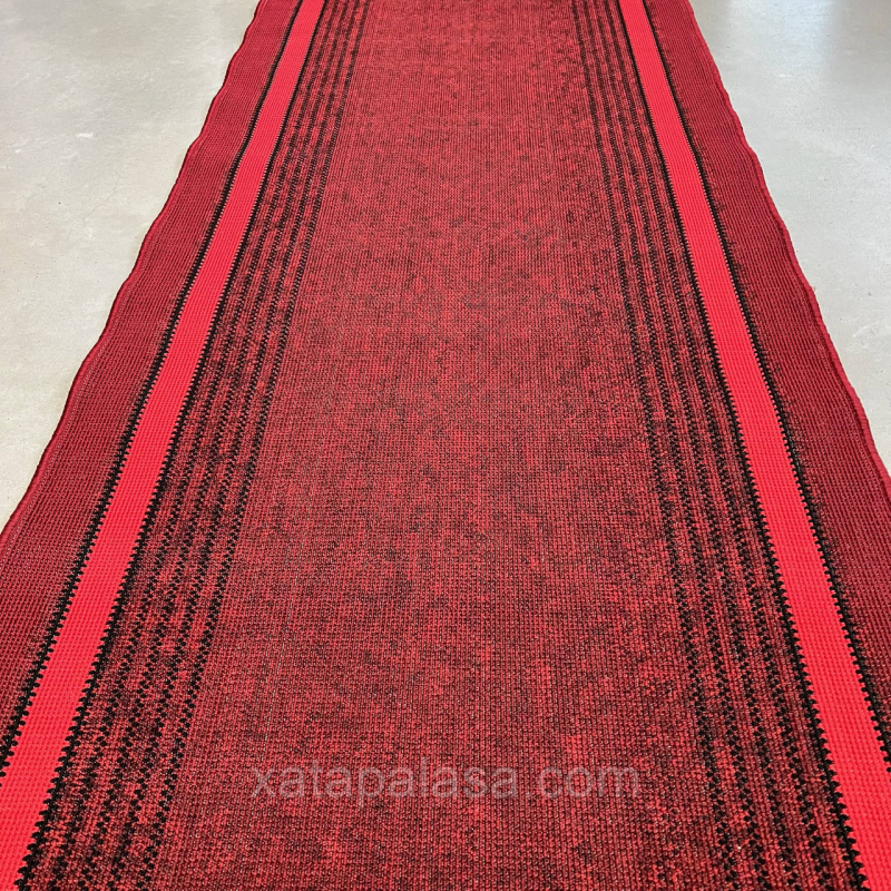 Килимова доріжка ширина 1,70м червона Дарничанка