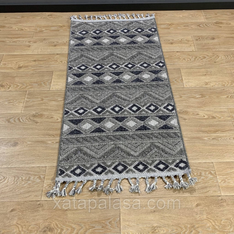 0.80х1.50 Килим в скандинавському стилі IZMIR 08278B Grey