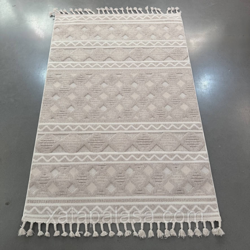 Скандинавський килим 0,80*1,50 Stellart 241 Beige