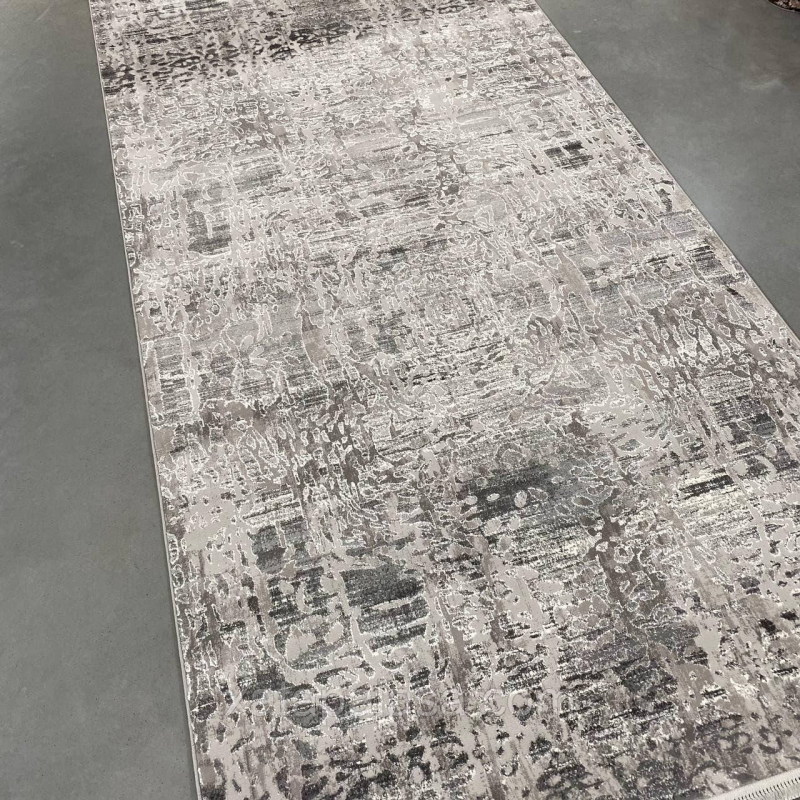 Сучасне сіре килимове покриття 3м Levado 03605A L.Grey/White