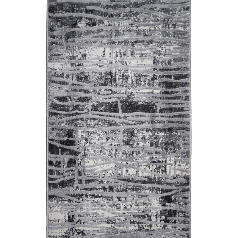 Килимова доріжка ширина 2.50м з блиском Levado 08111A L.GREY/L.GREY