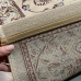 Килим 80х150 приліжковий з високою щільністю Esfahan 2222A cream/cream Турция