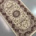 Килим 80х150 приліжковий з високою щільністю Esfahan 2194В cream/red Турция