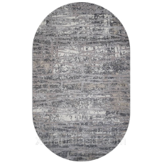 Килим овал 3*4 сучасна абстракція Levado 08111A L.GREY/BEIGE