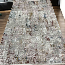Сучасний килим 0.80х1.50 Voyage 1658D C.L.Grey/Terracotta
