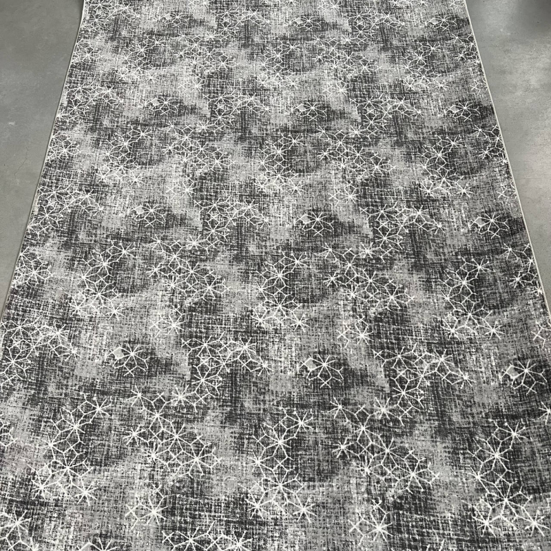 Килимова доріжка 0,90м 1м 2м 2.50м на прогумованій основі PLATO HALI 3022 GREY