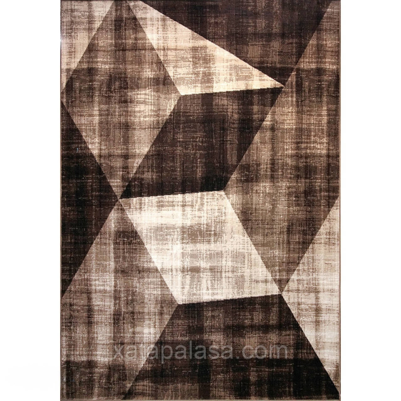 Килим 1,80*2,50 коричнева абстракція Luna 1847/12