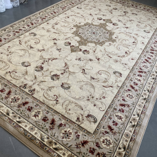Килим 4*4 бежевий класичний Lotos 523/100