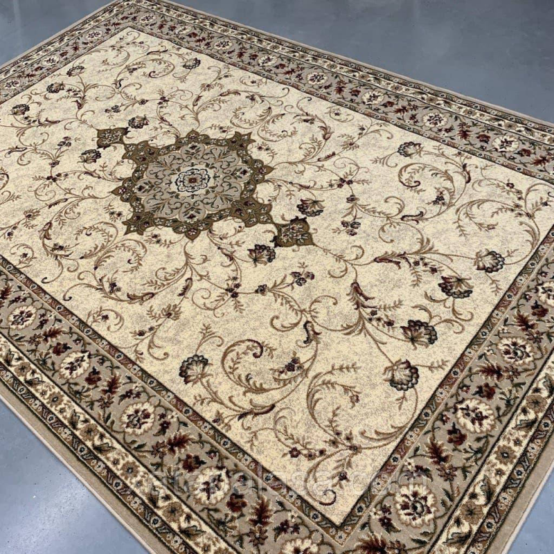 Килим 1.50х3 бежевий класичний Lotos 523/100 Килим 1.50х3 бежевий класичний Lotos 523/100