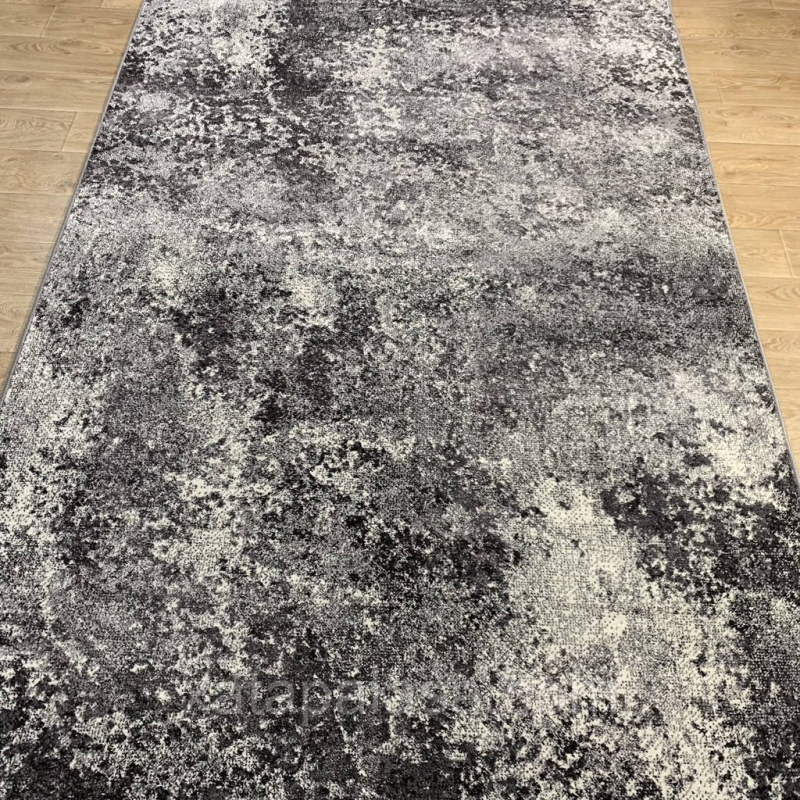 Килим 2.50х5 сірий мармур Mira 24058/160 Килим 2.50х5 сірий мармур Mira 24058/160