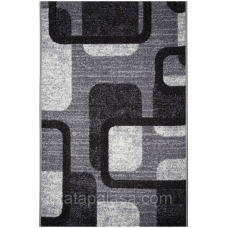 Килим 2,50*3,50 сіра абстракція BONITO 7134