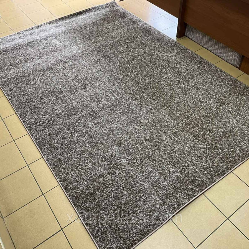 Килим 2.50х3.50 бежева крихта з ворсом на тканній основі BONITO 7135/210