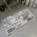 Килим в спальню приліжковий 80х150 Levado 03710A L.Grey/White