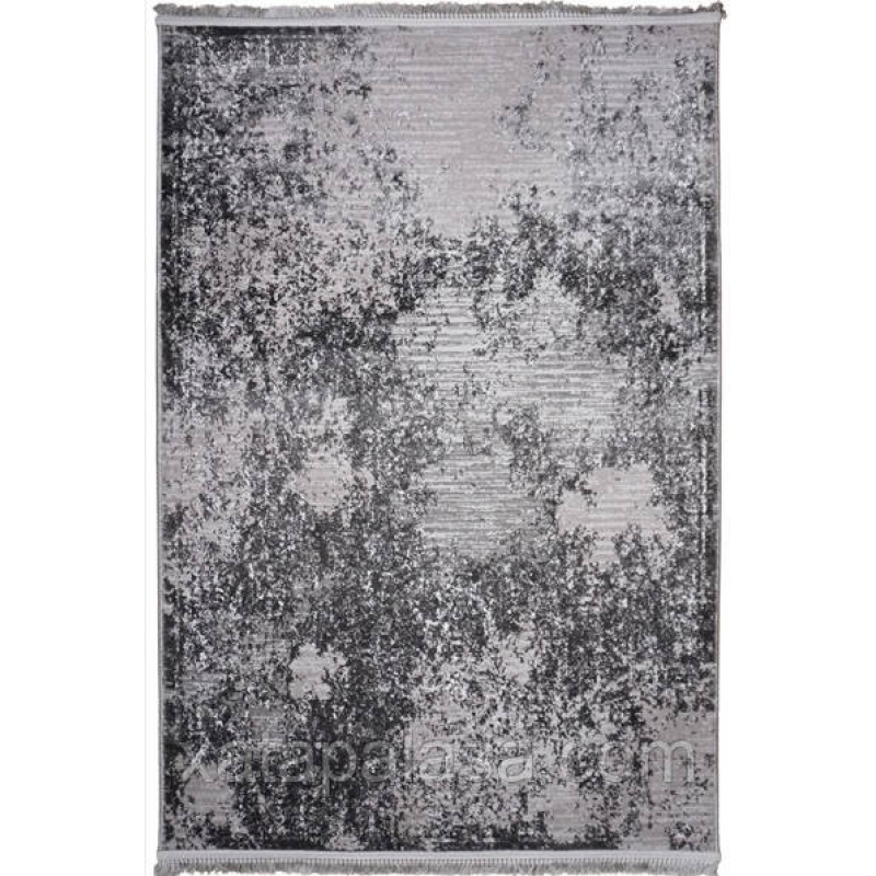Килимок приліжковий 60х110 Levado 03916A L.Grey/D.Grey