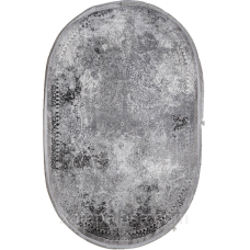 Килим 3х4 овал Levado 03790A L.Grey/D.Grey
